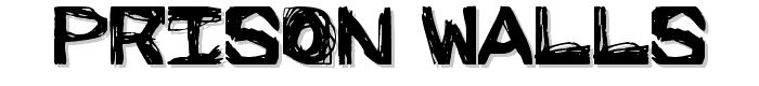 Prison Walls font